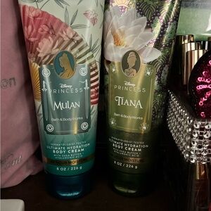 Disney Princess Mulan and Tiana Body Cream Duo